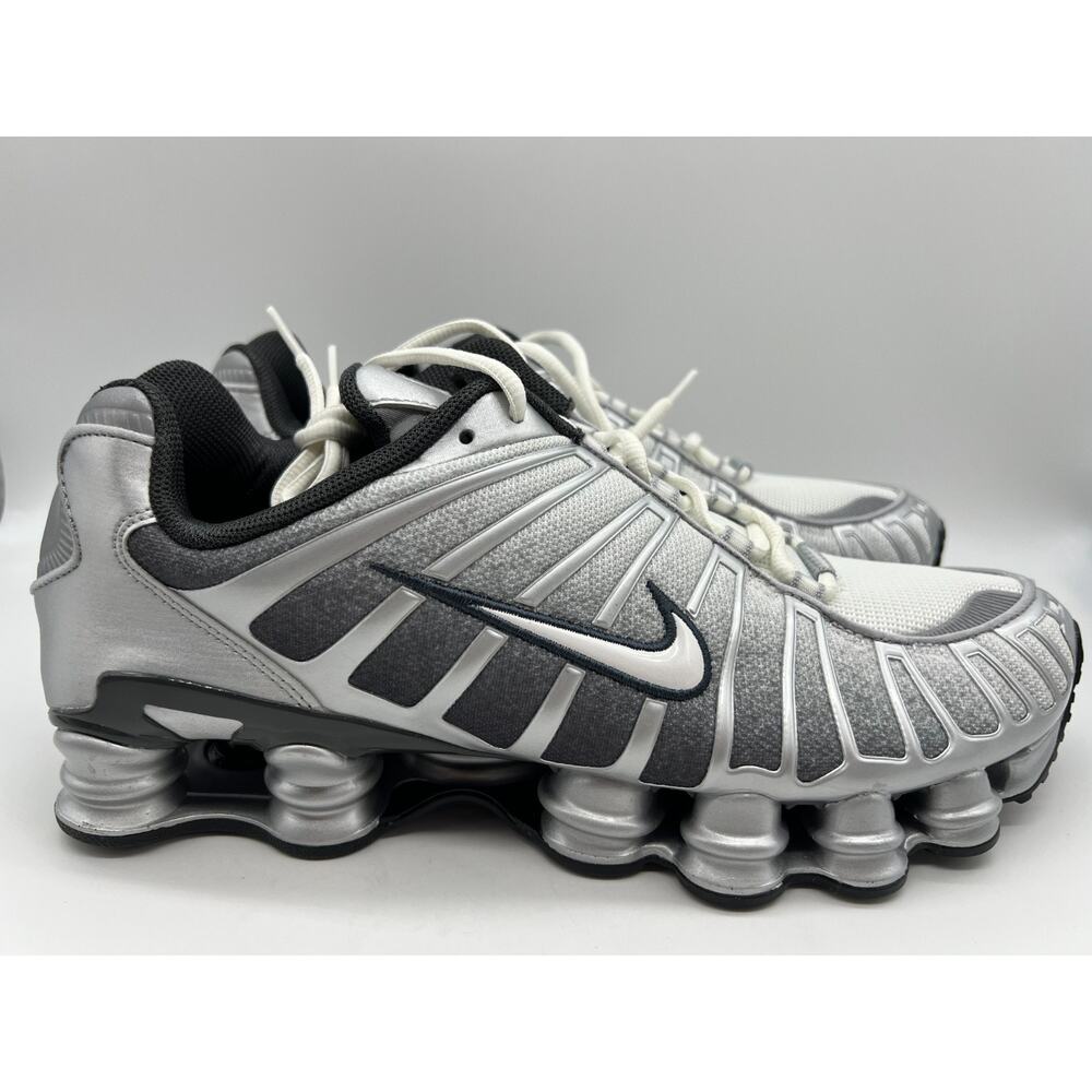 Nike Shox TL Metallic Silver IH4466-095 Men's Size 13 New